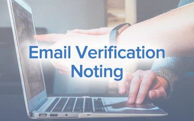 Email Verification Noting – JenesisClassic
