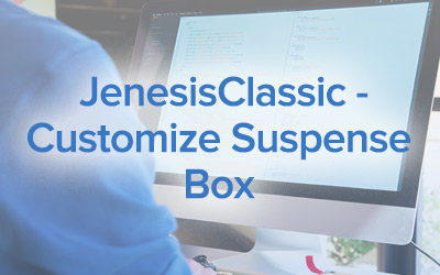 JenesisClassic – Customize Suspense Box