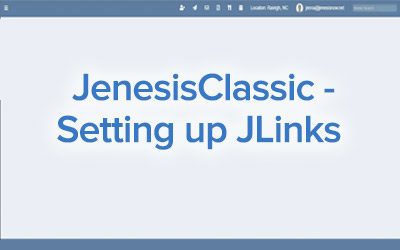 JenesisClassic – Setting up JLinks
