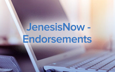 JenesisNow – Endorsements