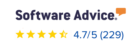 229 Software Advice Reviews with 4.7 out of 5 Stars